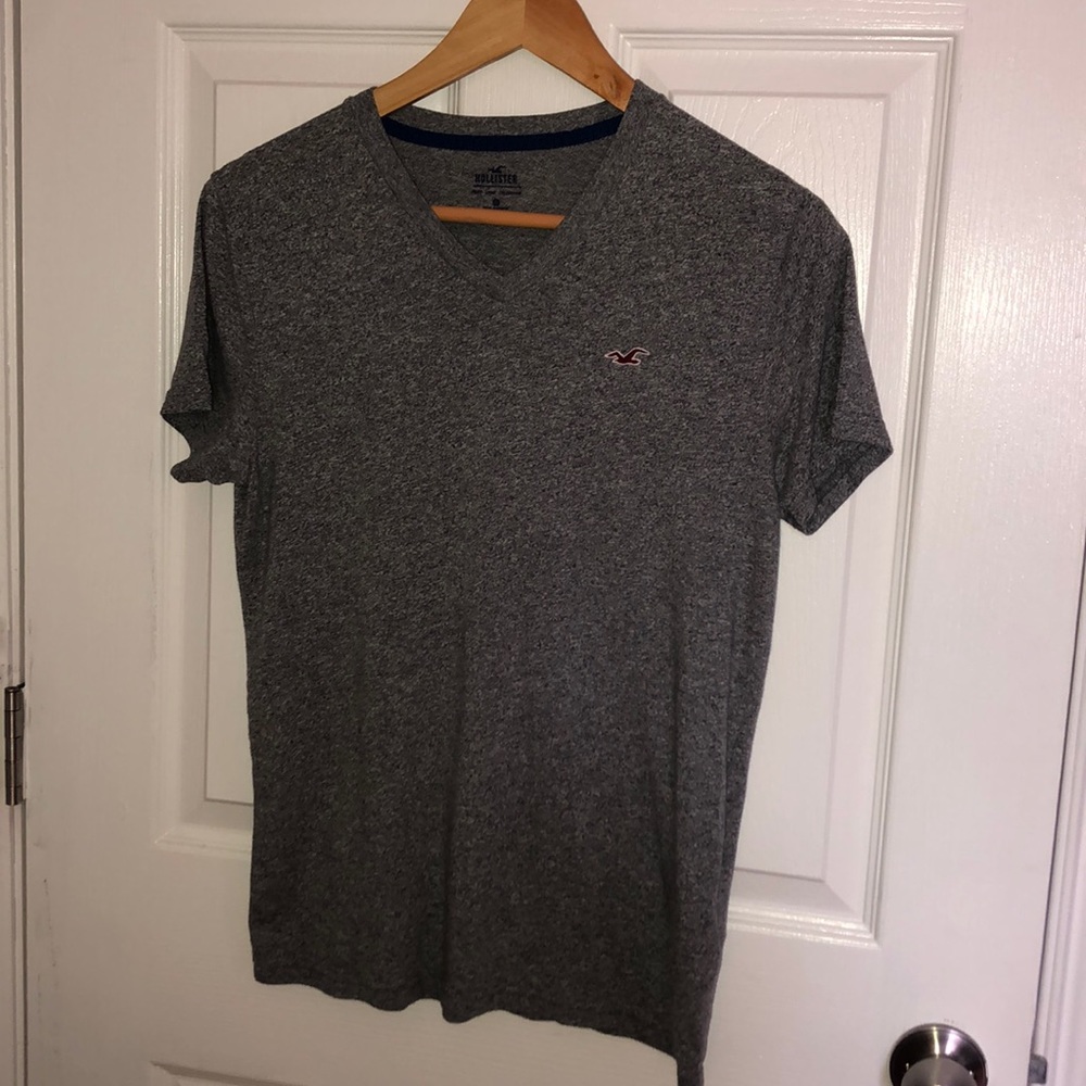 Boys grey Hollister t shirt XS